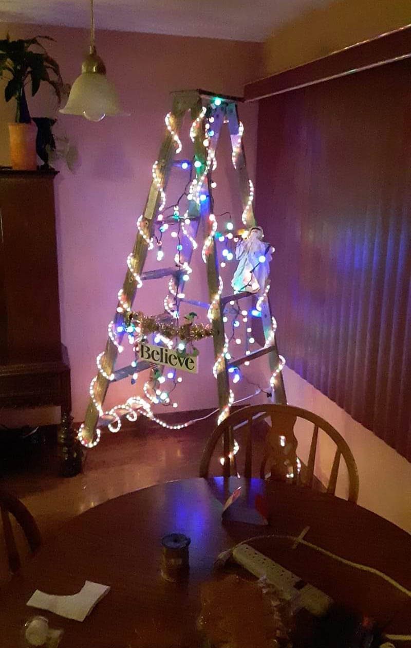 My uncle's Christmas tree