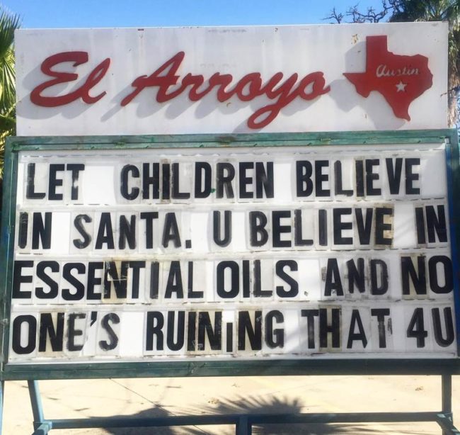Let children believe in Santa...