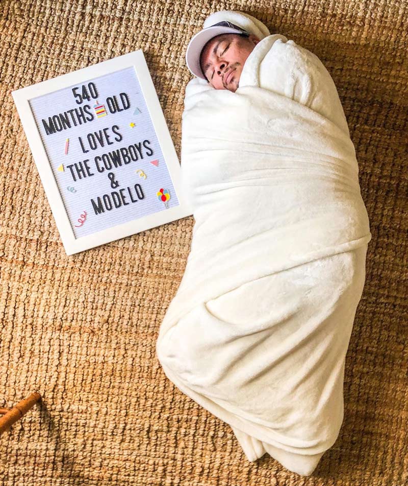 Some moms think it’s never too late for baby pics