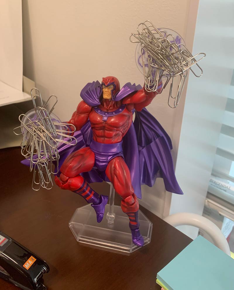 My Magneto paperclip holder