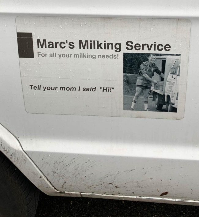 Marc's Milking Service