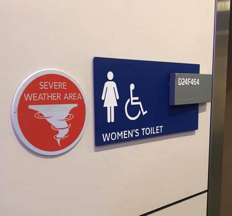 What the hell happens in the women's toilet?