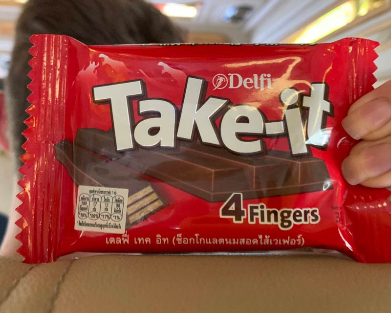 Thailand Kit-Kats are a little different