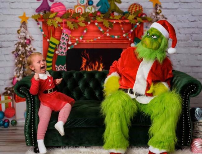 My niece doesn't like the Grinch apparently