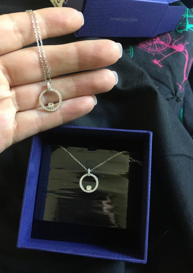My grandma bought me the exact same necklace for Christmas as last year