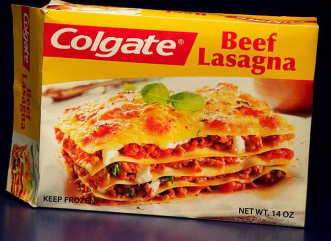 In 1982 Colgate tried their hand at Beef Lasagna