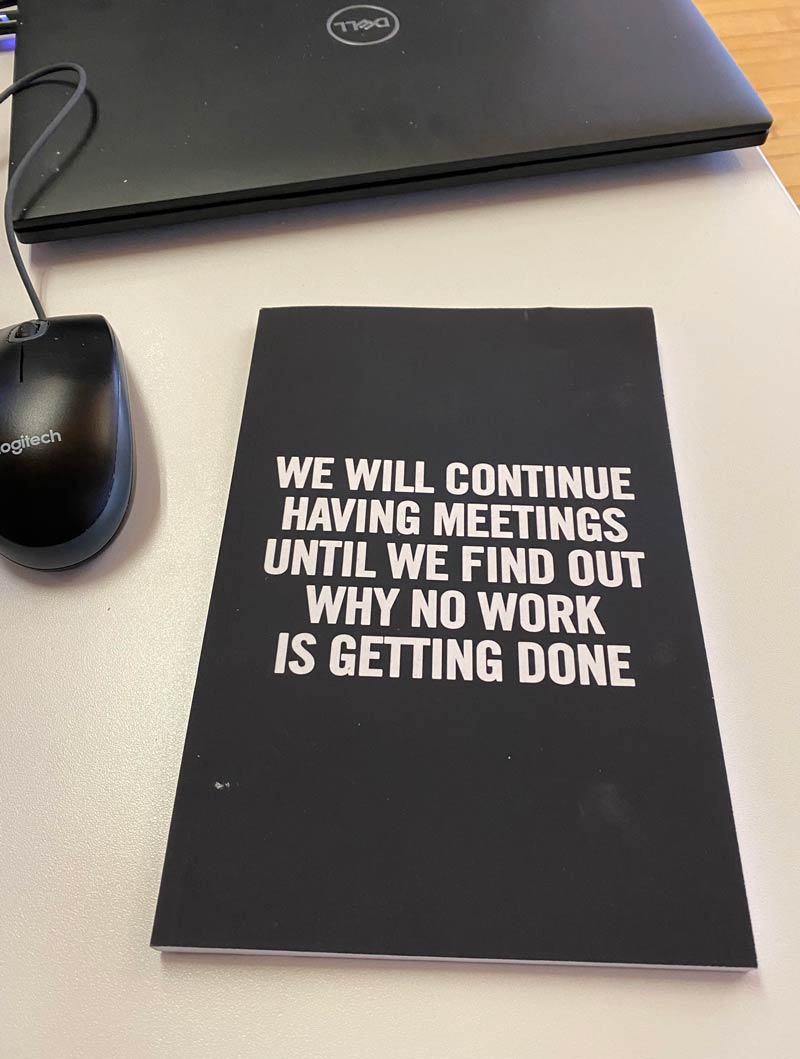 My team left me this gift on my desk this morning