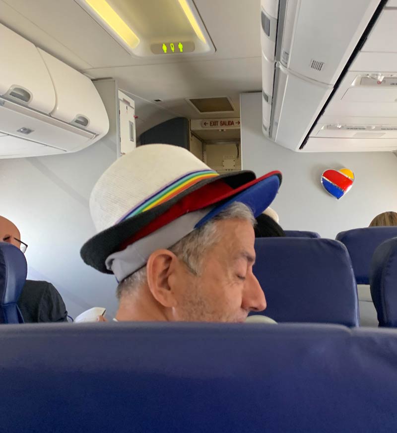 This guy on my flight to Puerto Vallarta