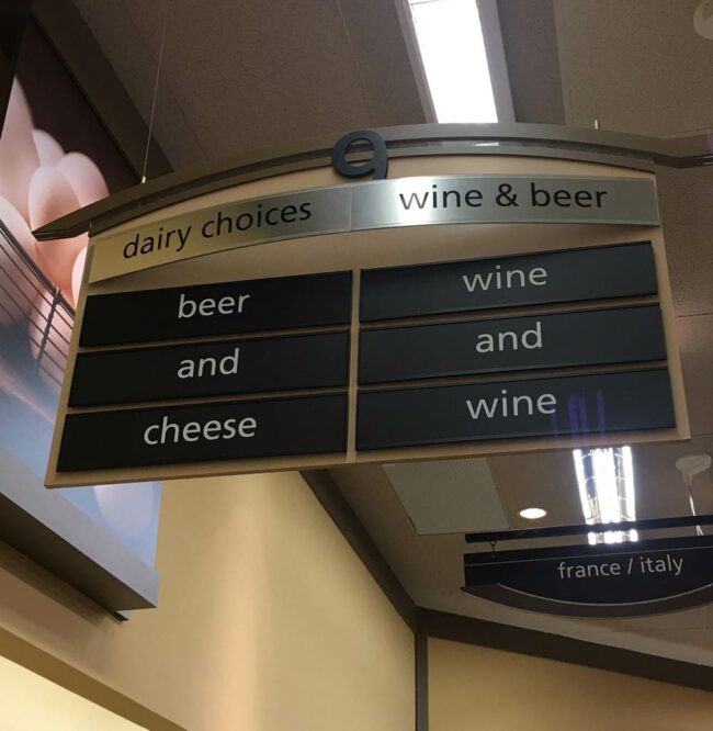 The only aisle I ever need