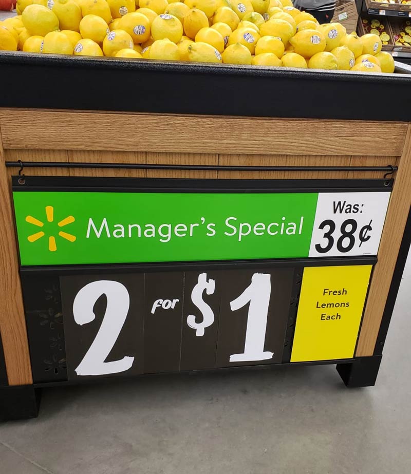 Manager's Special