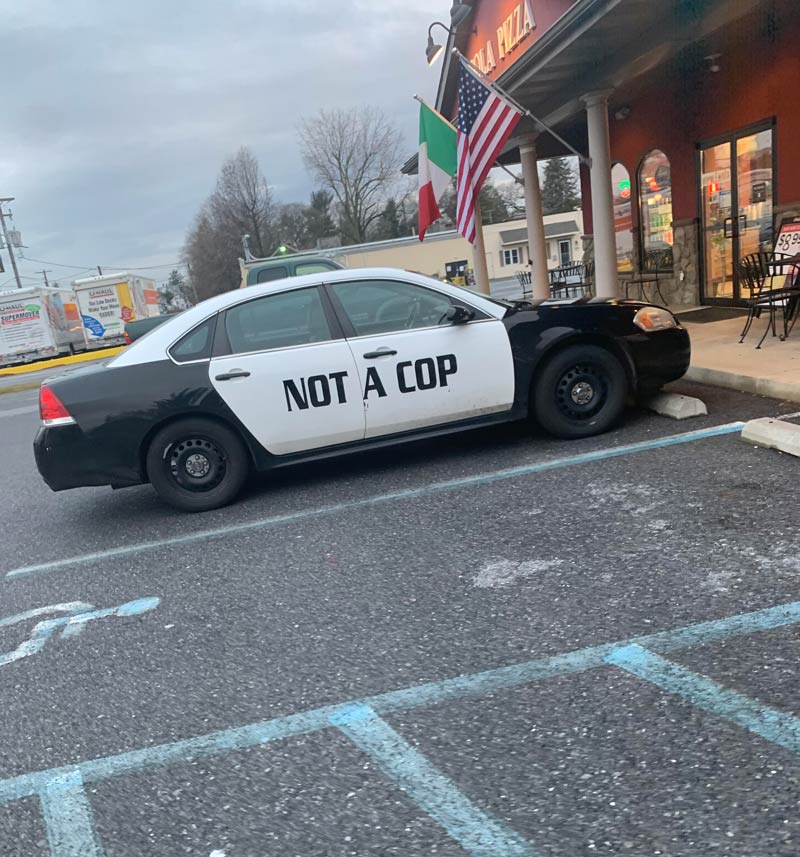 Nice try officer