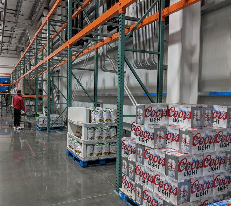 The only flavor of water left at Costco