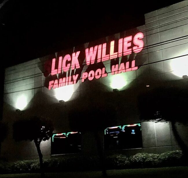 This pool hall