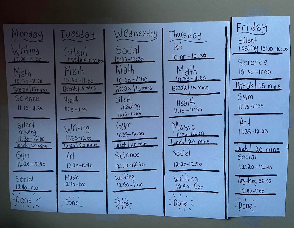 School just got cancelled here in Canada.. My 10 year old daughter is more prepared than most adults