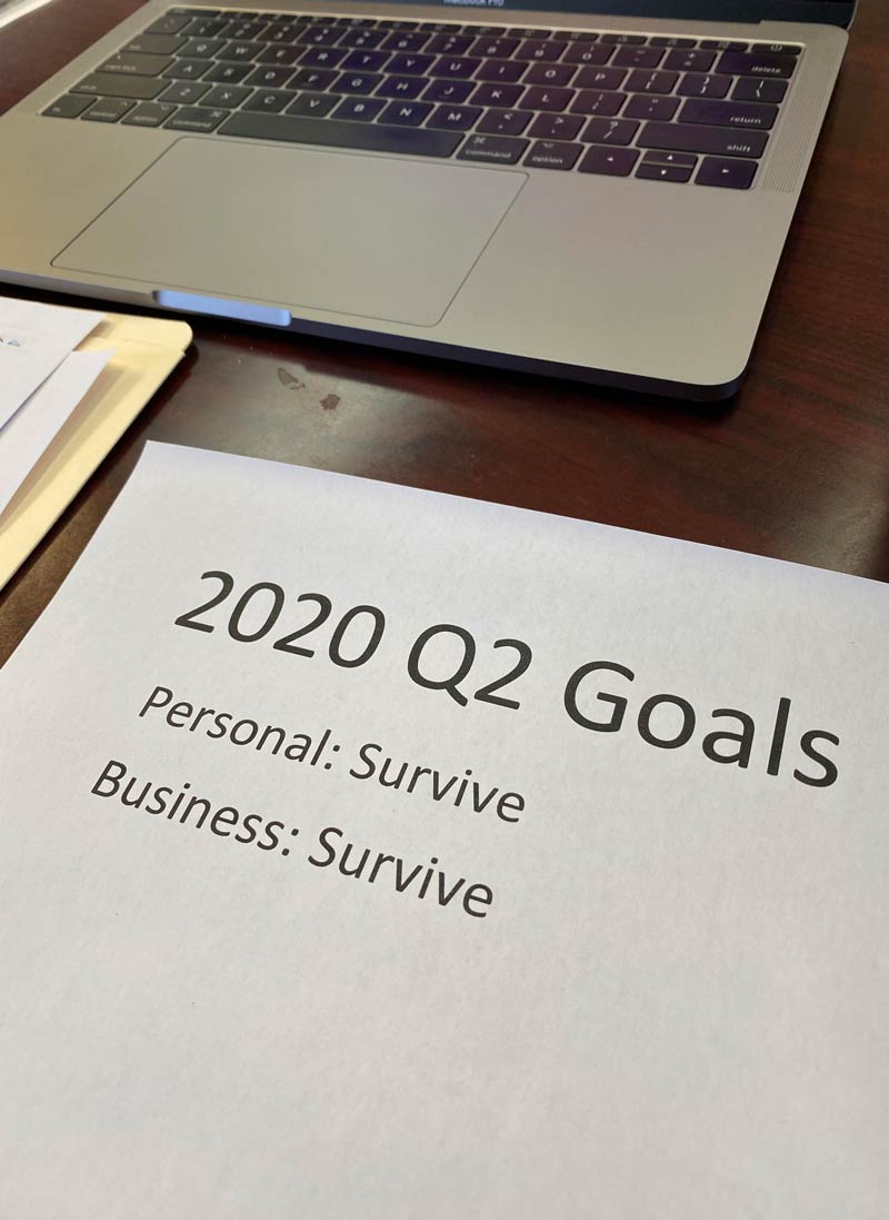 2020 Q2 Goal Sheet