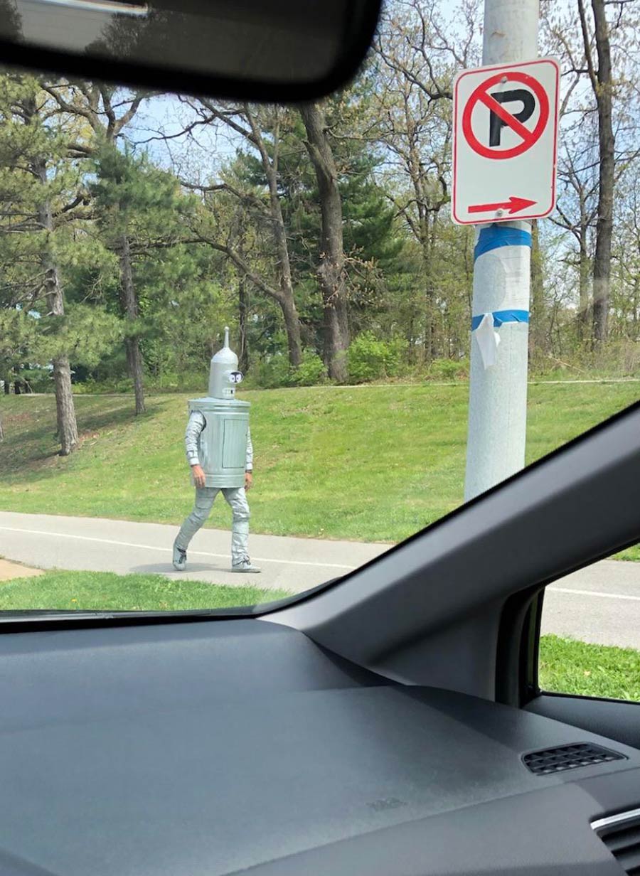 Bender looking for a COVID scam