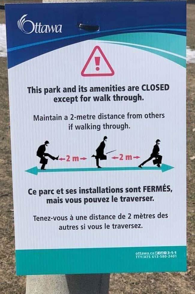 From the Ministry of Silly Walks in Ottawa, Canada