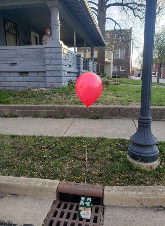 Pennywise out here testing me