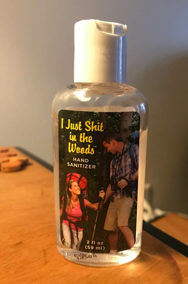 Snagged the last bottle of hand sanitizer in town