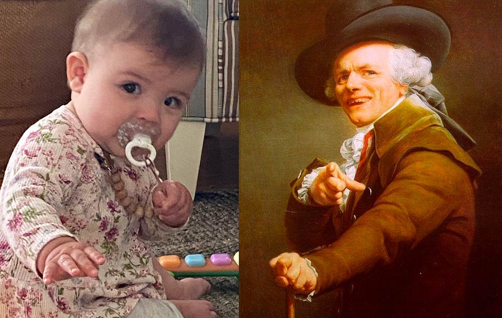 Wife sent me this picture of our daughter today, and I instantly thought of this