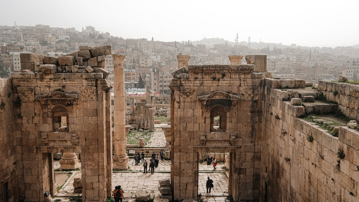Jerash Ruins in Amman, Jordan