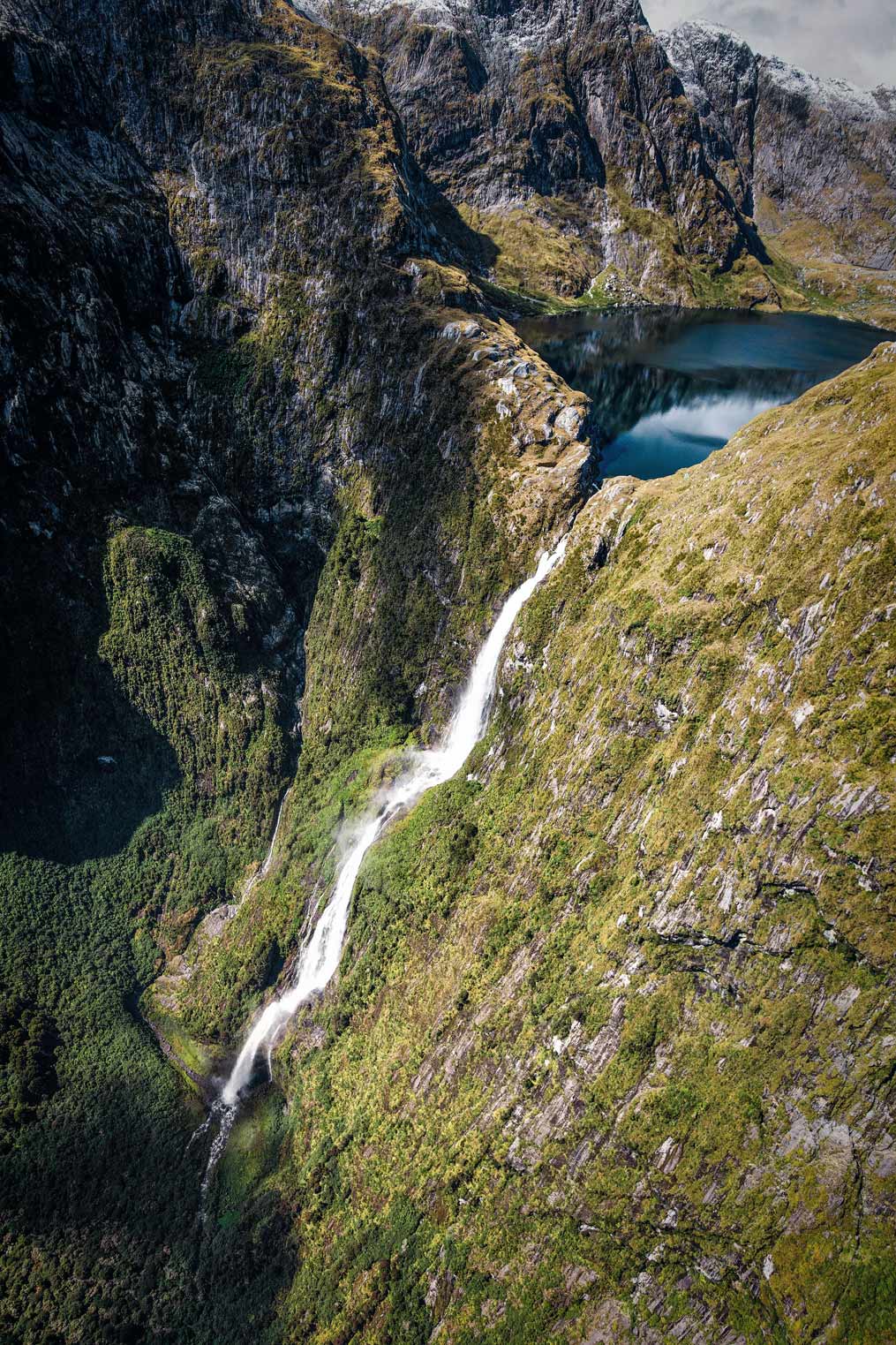 Sutherland Falls, Fiordland National Park, New Zealand