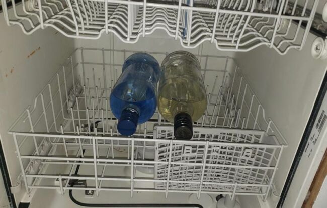 It's become a free-for-all in our little apartment. Had to hide my personal booze stash in the one place my girlfriend will never look