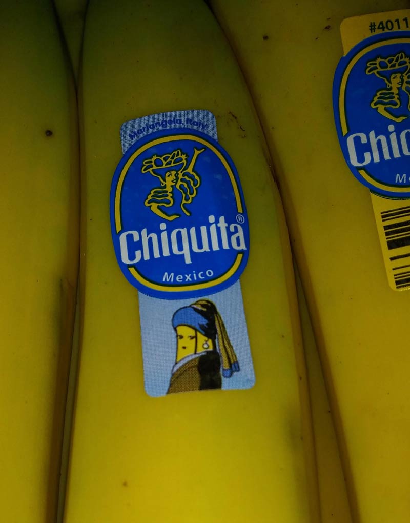 The Banana with a Pearl Earring