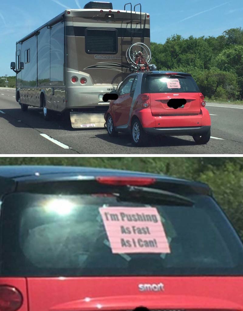 This is still one of my favorite things I’ve witnessed on the highway