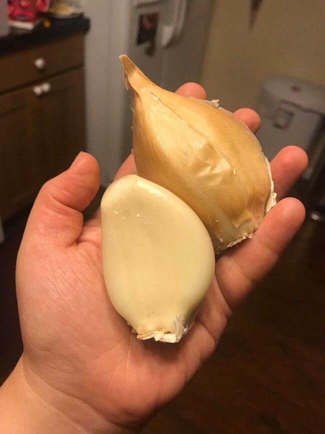 What it feels like when my grandma follows a recipe that says "Add two garlic cloves"