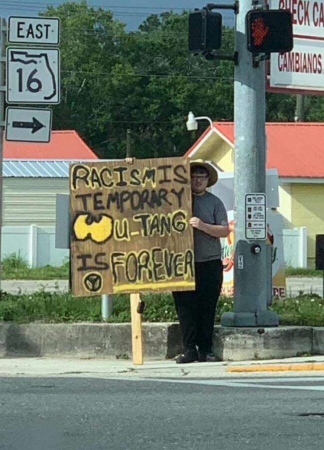 Racism is temporary, WuTang is forever