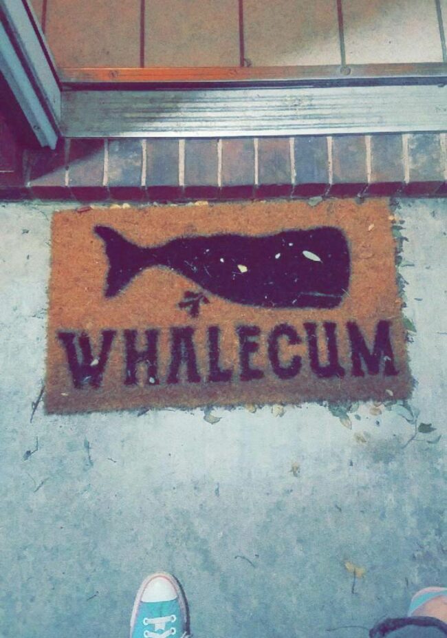 My friend's doormat