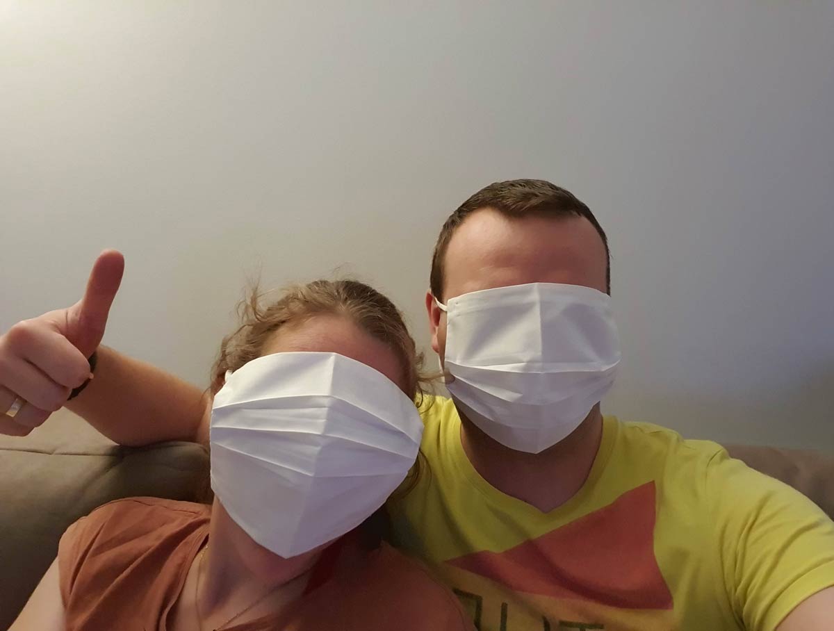 After weeks of delay, the Belgian city of Aalst has distributed face masks to its inhabitants!