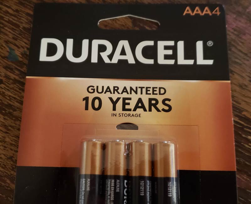 My wife called me today and asked, "What's the difference between AAA4 and AAA8 batteries? I don't wanna get any that are too powerful for the remote." She's adorable