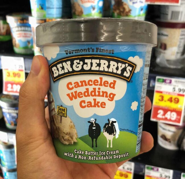 Latest  flavor from Ben & Jerry’s