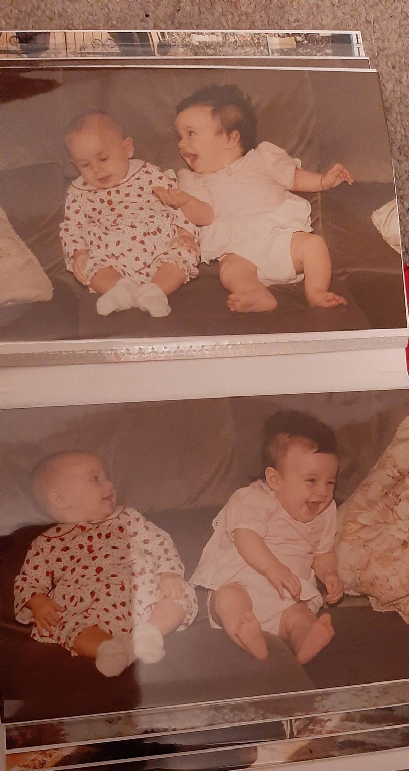 Even as a baby I cracked myself up