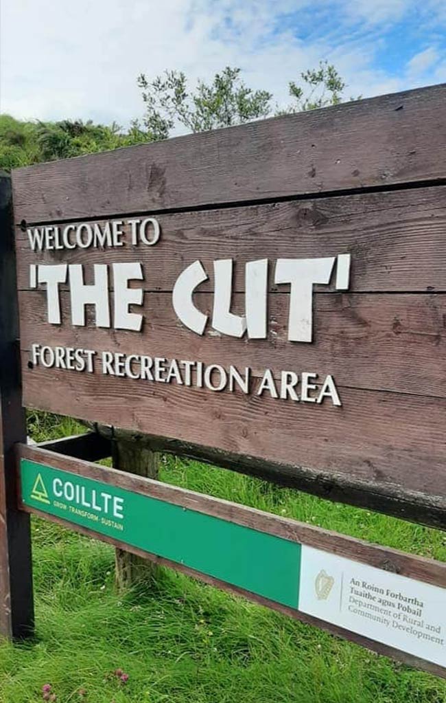 Local recreational area 'The Cut' in Ireland