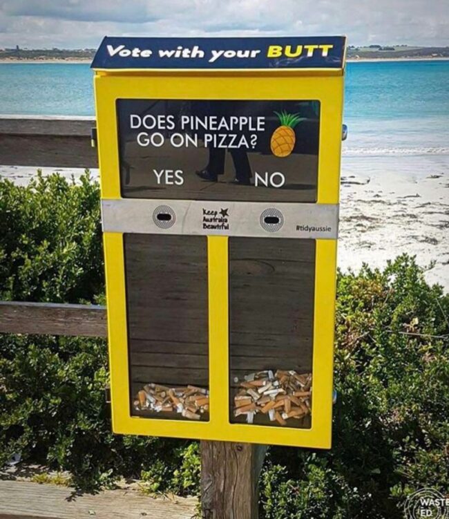 Vote with your BUTT