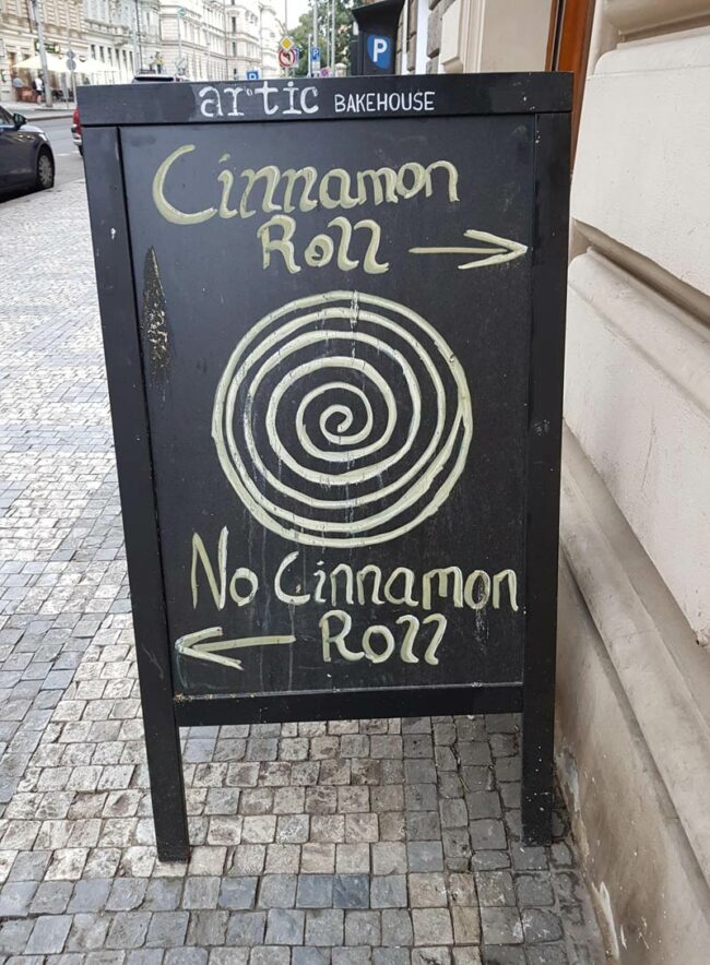 Café sign I saw yesterday