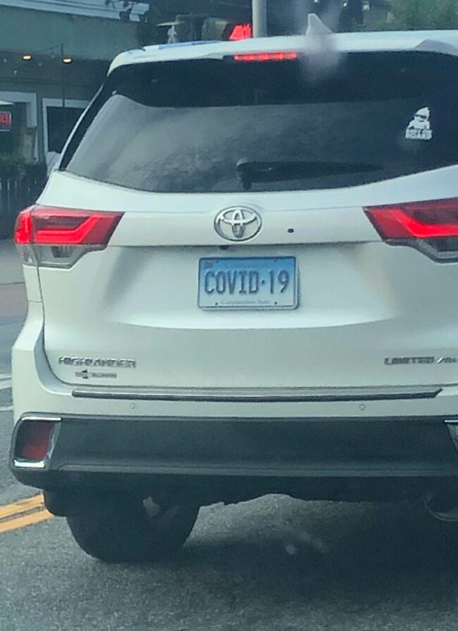 Spotted this licence plate