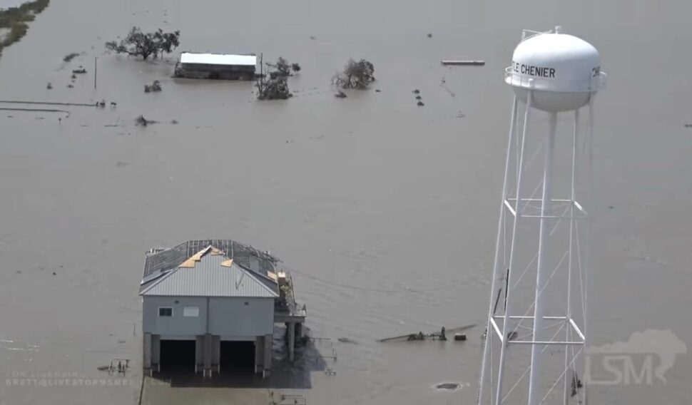 Hurricane Laura&#39;s Aftermath Along The Louisiana Coast