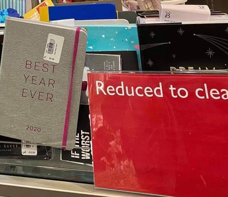 Reduced to clear