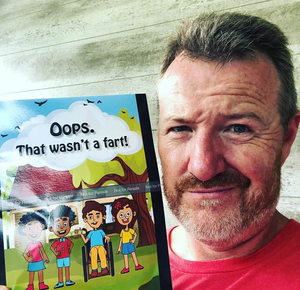 A friend of mine has used the quarantine to become a children's book author