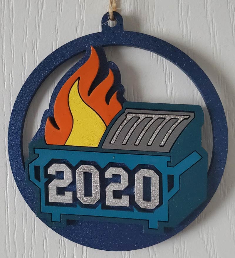 2020 Christmas ornament