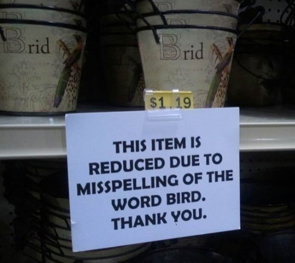 You wanna buy some brid?