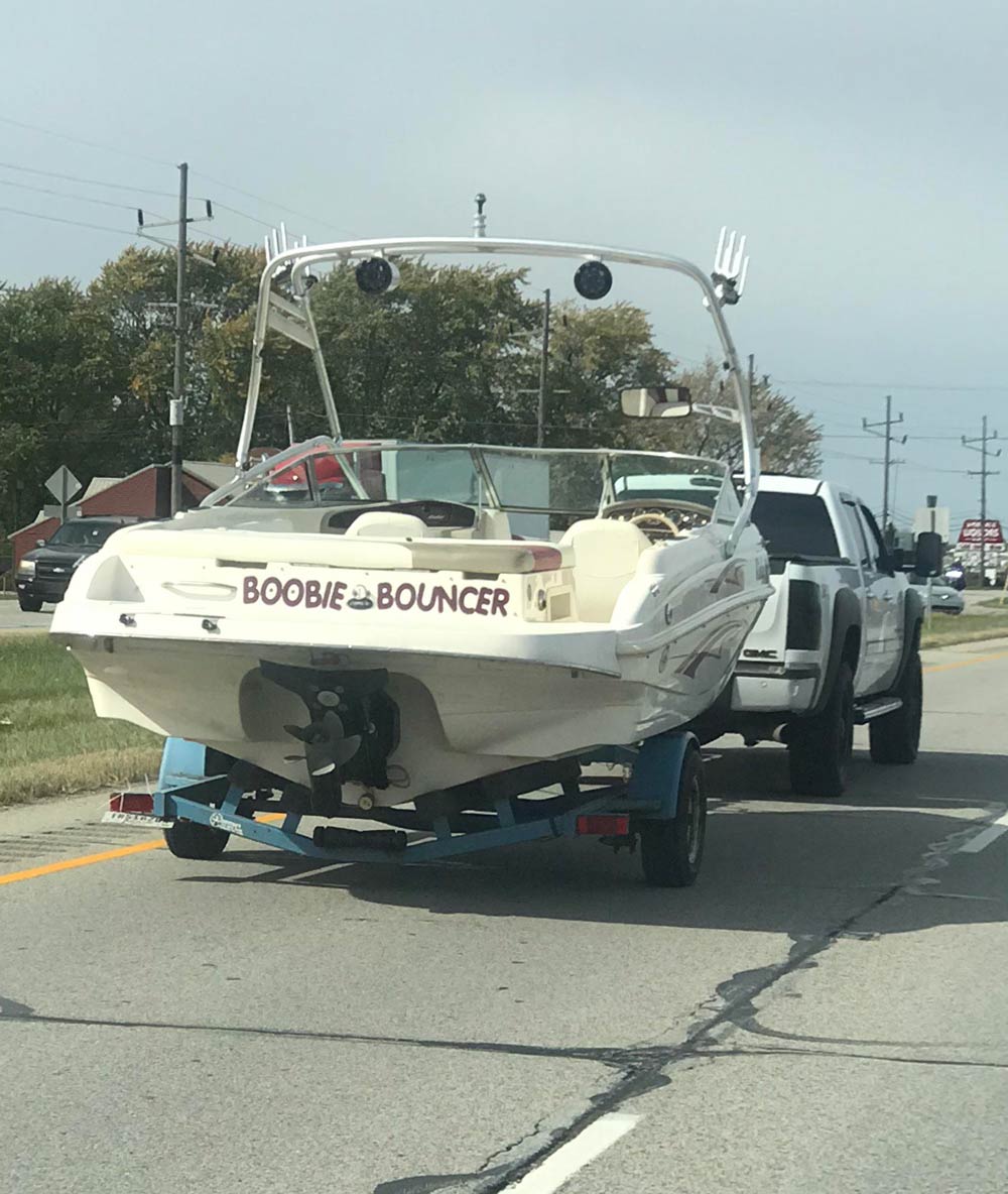 Boobie Bouncer Boat