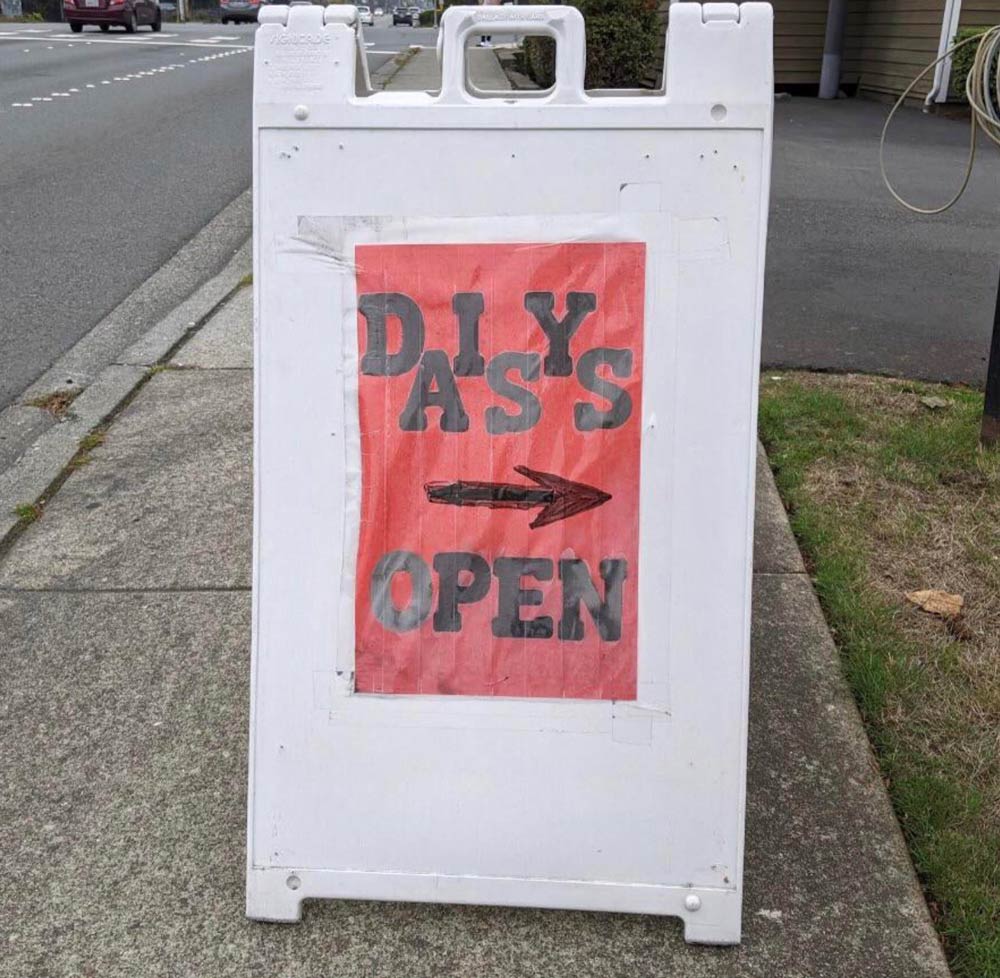 DIY Ass Open