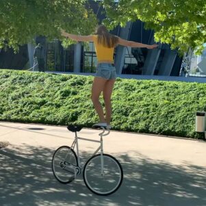 Mind-Blowing Bike Tricks by Viola Brand