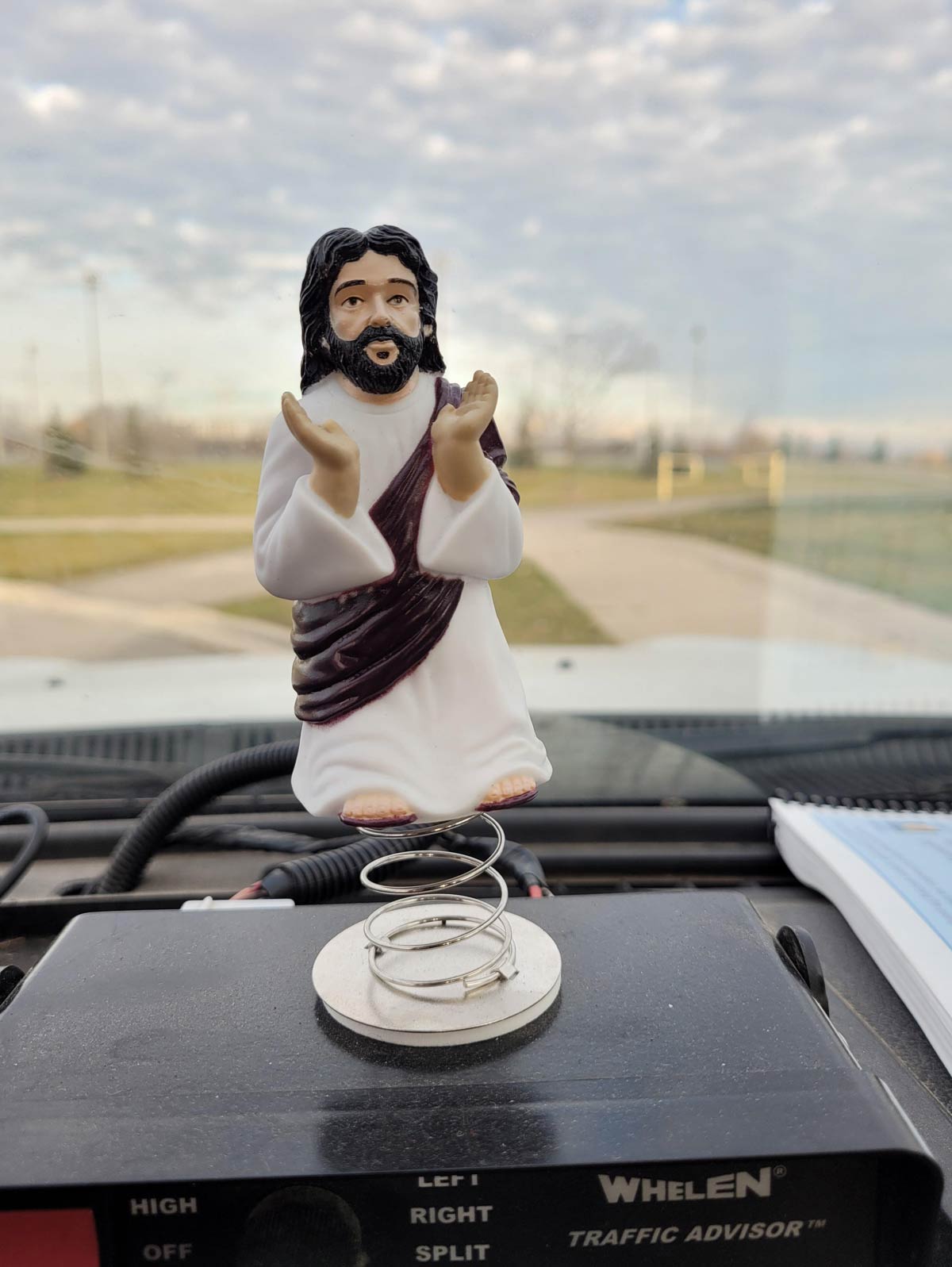 Bobble-Jesus doesn't know how to fix your problems..