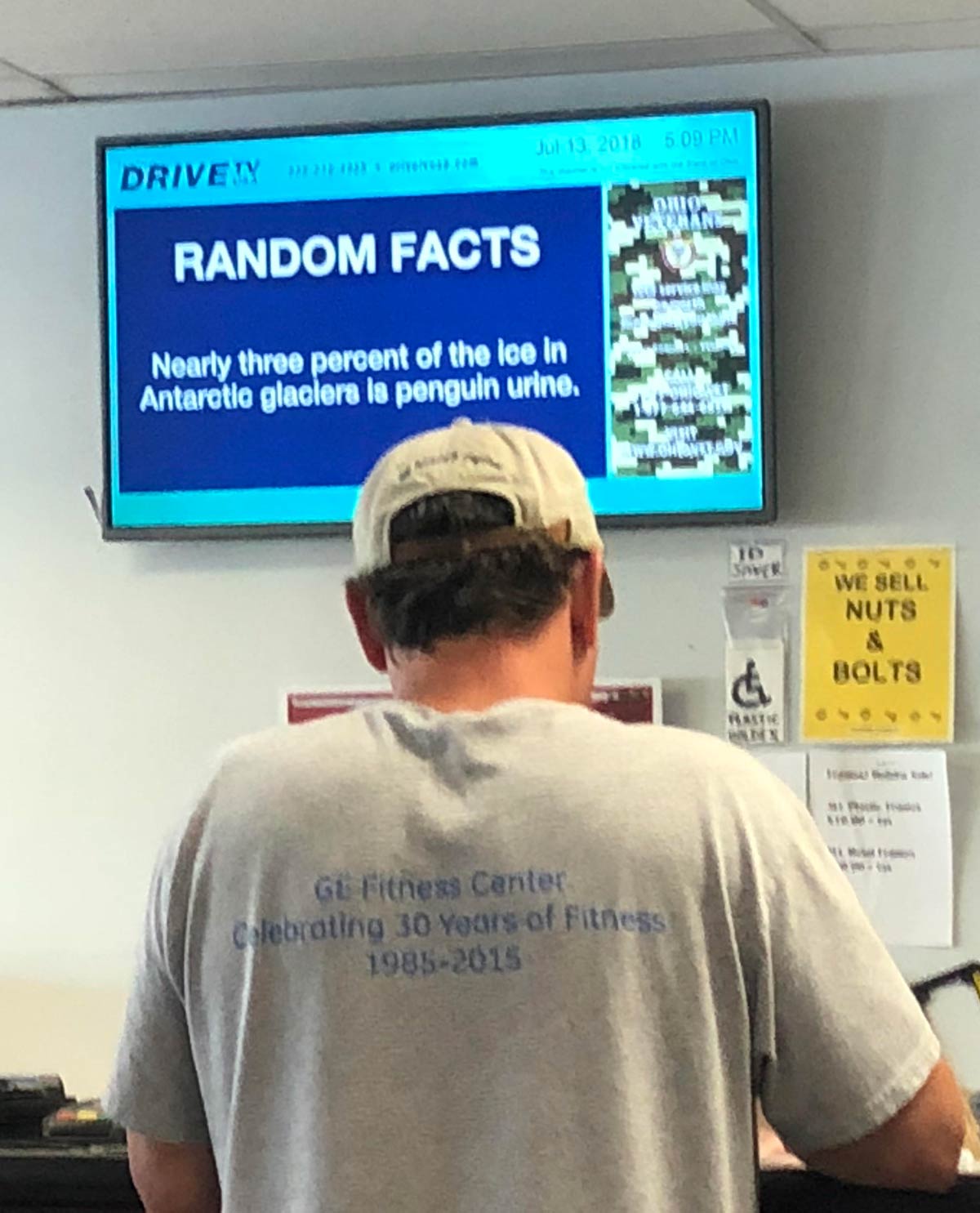 This random fact at the DMV